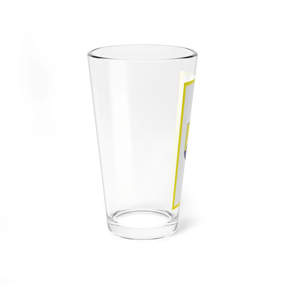 Flag of Ulcinj vertical (Montenegro) Pint Glass 16oz - Go Mug Yourself