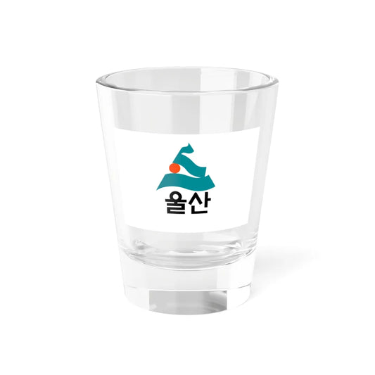 Flag of Ulsan 1994-1997 (Korea) Shot Glass 1.5oz 1.5oz - Go Mug Yourself