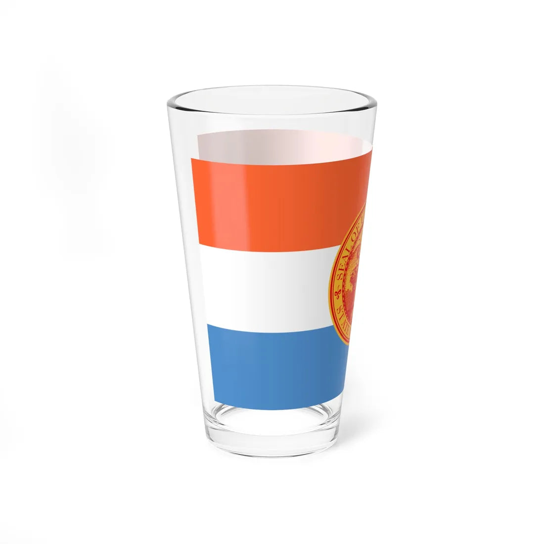 Flag of Ulster County New York (United States) Pint Glass 16oz - Go Mug Yourself
