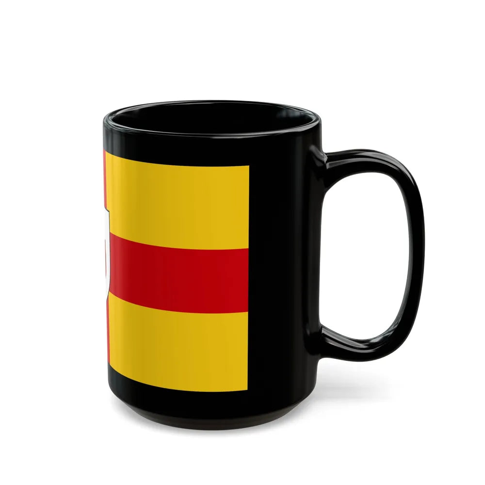 Flag of Ulster Ireland - Black Coffee Mug-Go Mug Yourself