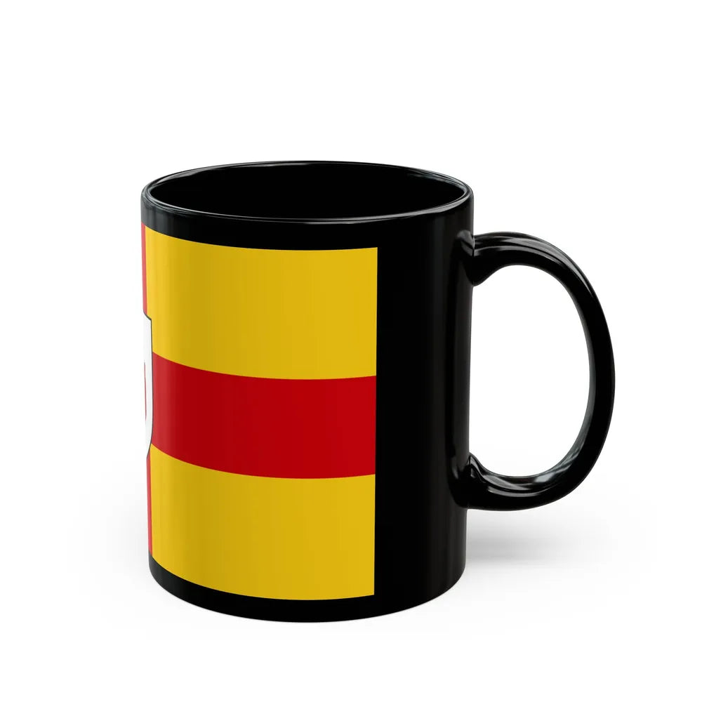 Flag of Ulster Ireland - Black Coffee Mug-Go Mug Yourself