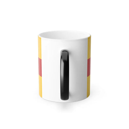 Flag of Ulster Ireland - Color Changing Coffee Mug-Go Mug Yourself