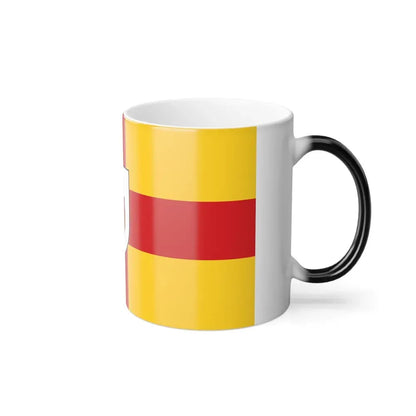 Flag of Ulster Ireland - Color Changing Coffee Mug - Go Mug Yourself