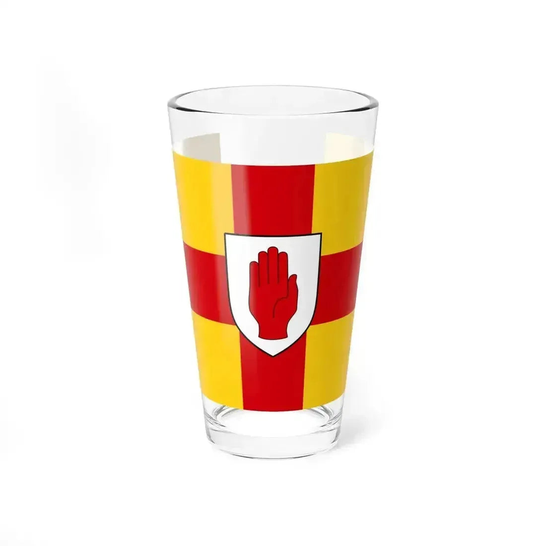 Flag of Ulster Ireland - Pint Glass 16oz 16oz - Go Mug Yourself