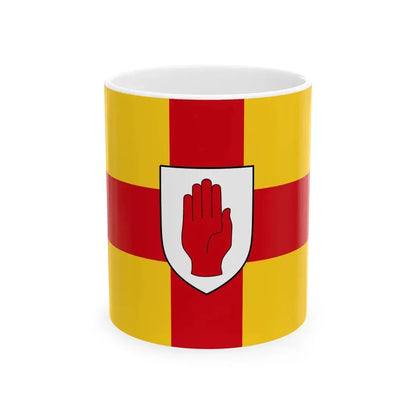 Flag of Ulster (Ireland) White Coffee Mug 11oz - Go Mug Yourself