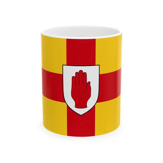 Flag of Ulster (Ireland) White Coffee Mug 11oz - Go Mug Yourself