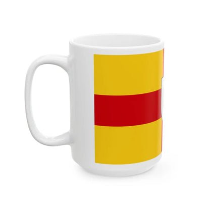 Flag of Ulster Ireland - White Coffee Mug-Go Mug Yourself