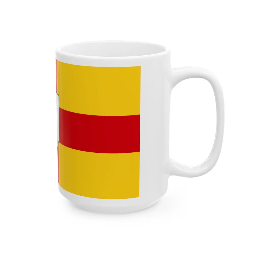 Flag of Ulster Ireland - White Coffee Mug-Go Mug Yourself