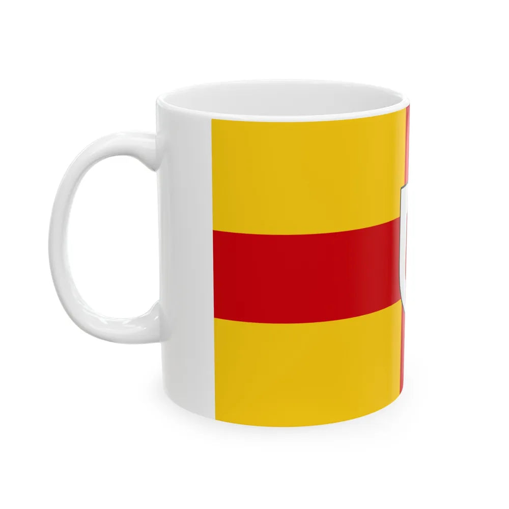 Flag of Ulster Ireland - White Coffee Mug-Go Mug Yourself