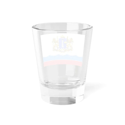 Flag of Ulyanovsk Oblast 2004 (Russia) Shot Glass 1.5oz - Go Mug Yourself