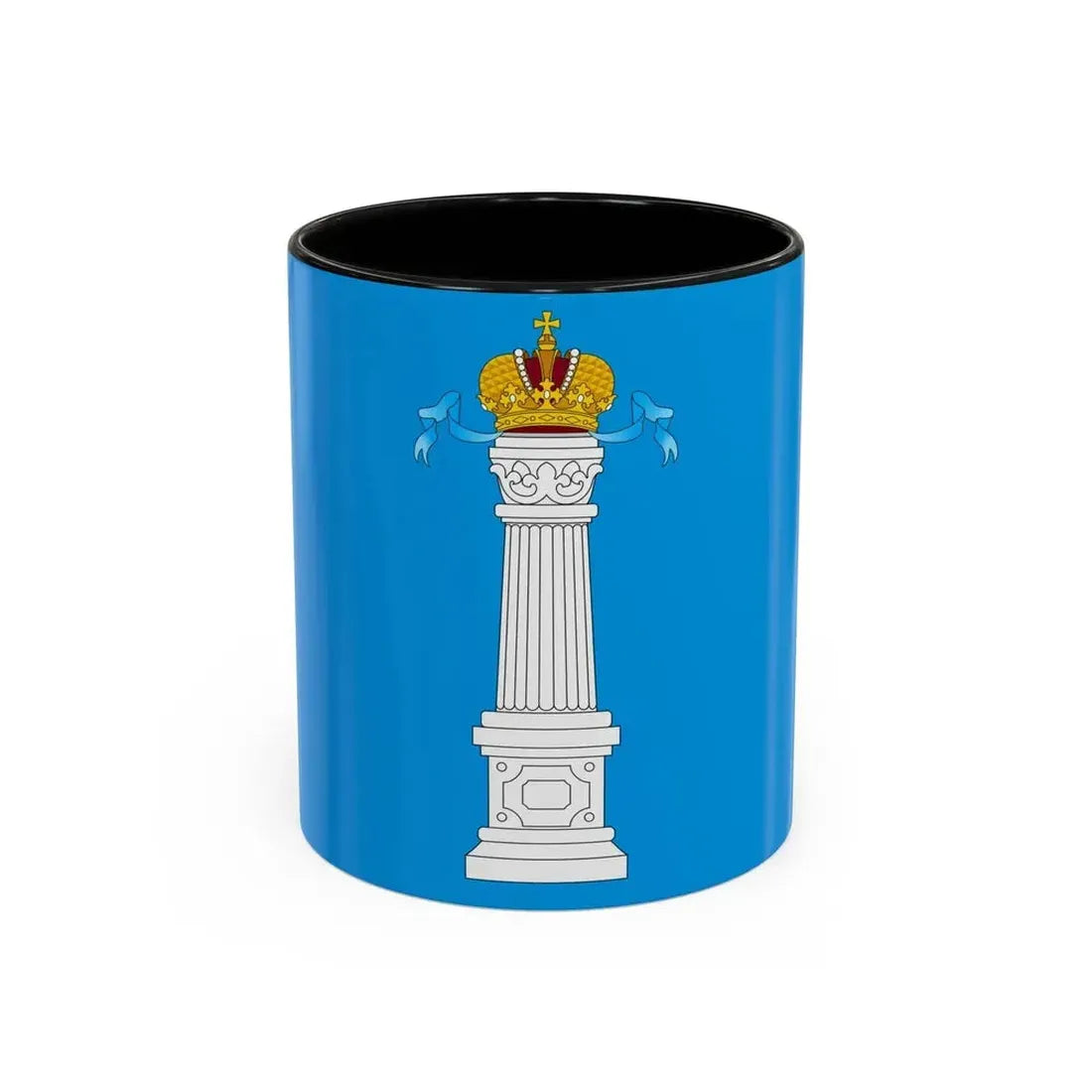 Flag of Ulyanovsk Oblast Russia - Accent Coffee Mug 11oz Black - Go Mug Yourself