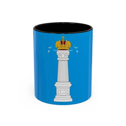 Flag of Ulyanovsk Oblast Russia - Accent Coffee Mug 11oz Black - Go Mug Yourself