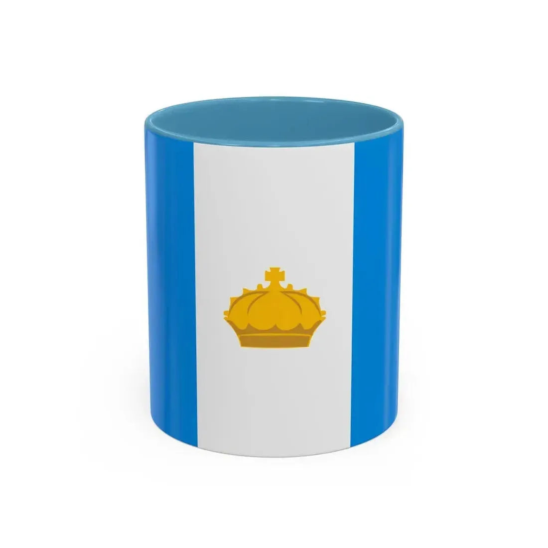 Flag of Ulyanovsk Russia - Accent Coffee Mug 11oz Light Blue - Go Mug Yourself