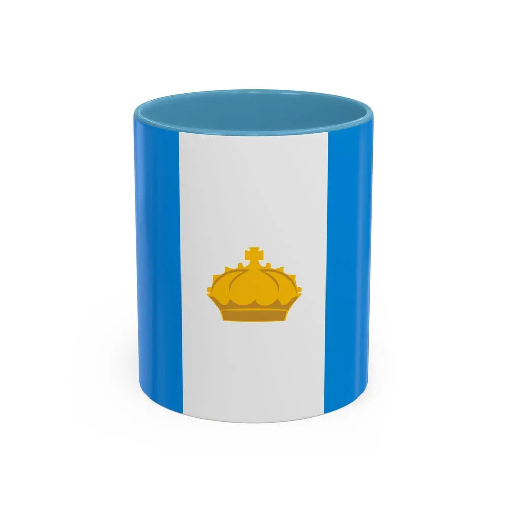 Flag of Ulyanovsk Russia - Accent Coffee Mug 11oz Light Blue - Go Mug Yourself