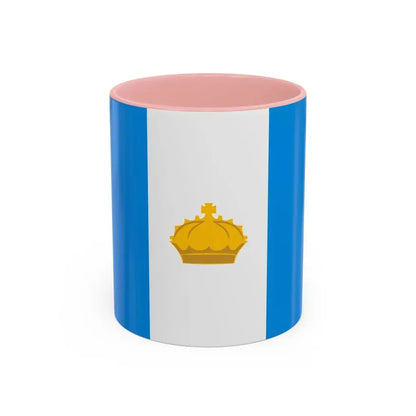 Flag of Ulyanovsk Russia - Accent Coffee Mug 11oz Pink - Go Mug Yourself