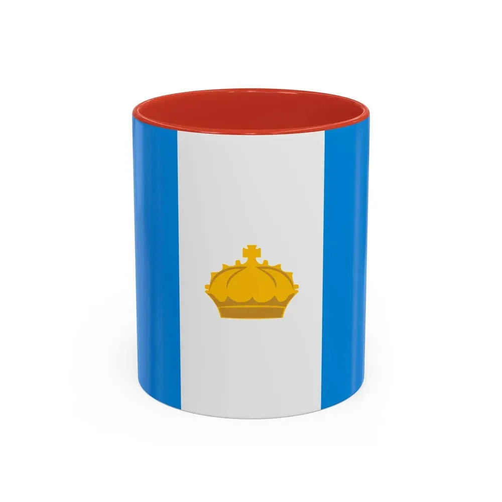 Flag of Ulyanovsk Russia - Accent Coffee Mug 11oz Red - Go Mug Yourself