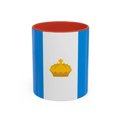 Flag of Ulyanovsk Russia - Accent Coffee Mug 11oz Red - Go Mug Yourself