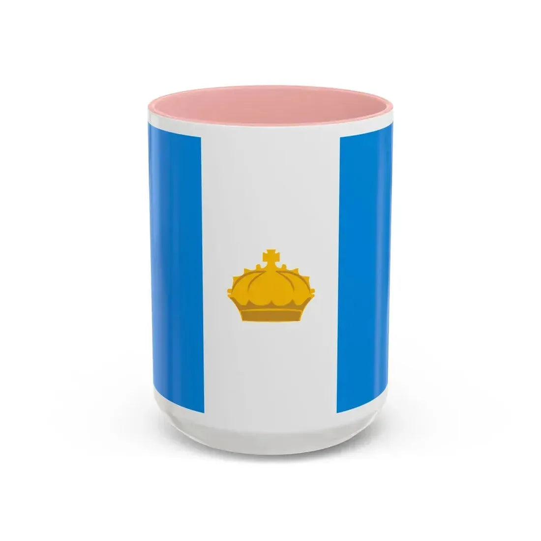 Flag of Ulyanovsk Russia - Accent Coffee Mug 15oz Pink - Go Mug Yourself