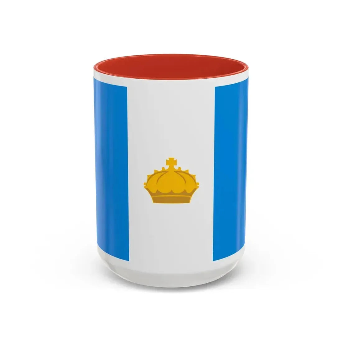 Flag of Ulyanovsk Russia - Accent Coffee Mug 15oz Red - Go Mug Yourself