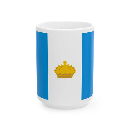 Flag of Ulyanovsk Russia - White Coffee Mug-15oz-Go Mug Yourself