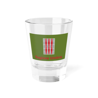 Flag of Umbria de jure (Italy) Shot Glass 1.5oz 1.5oz - Go Mug Yourself