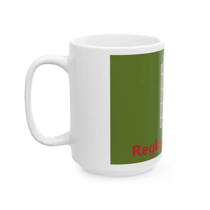Flag of Umbria de jure (Italy) White Coffee Mug - Go Mug Yourself
