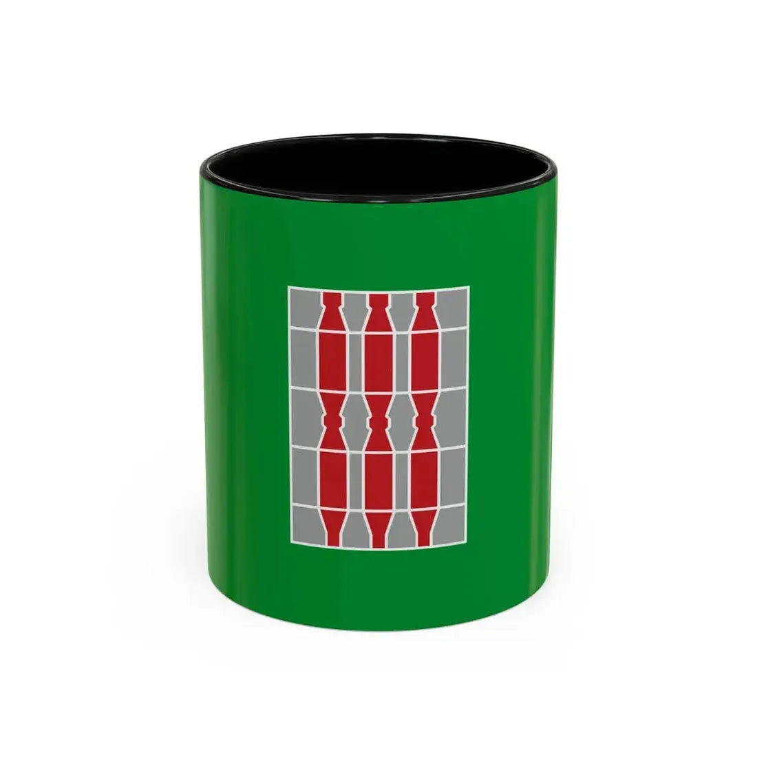 Flag of Umbria Italy - Accent Coffee Mug 11oz Black - Go Mug Yourself