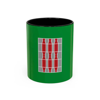Flag of Umbria Italy - Accent Coffee Mug 11oz Black - Go Mug Yourself