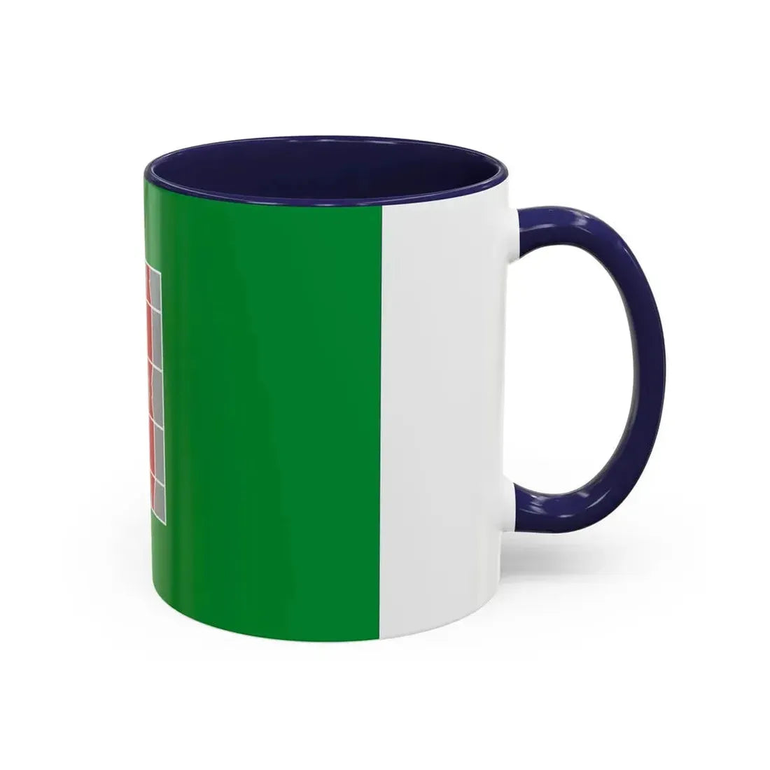 Flag of Umbria Italy - Accent Coffee Mug - Go Mug Yourself