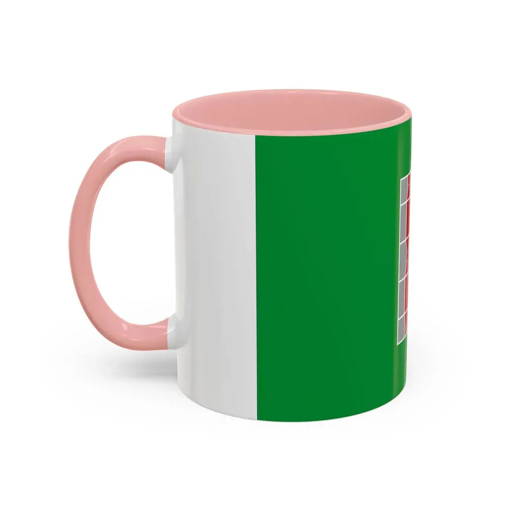 Flag of Umbria Italy - Accent Coffee Mug - Go Mug Yourself