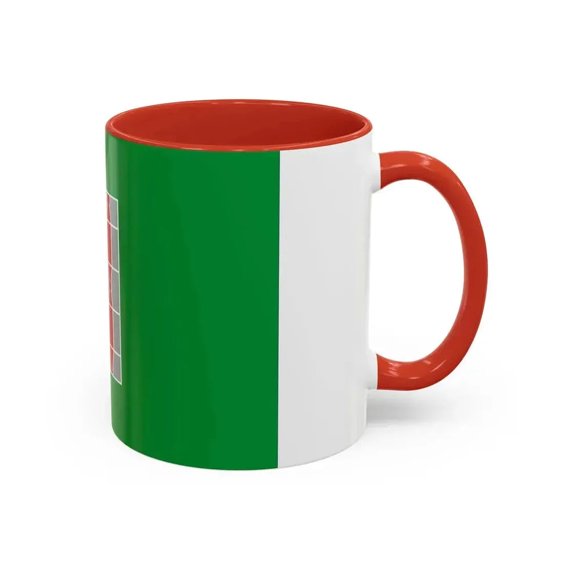 Flag of Umbria Italy - Accent Coffee Mug - Go Mug Yourself