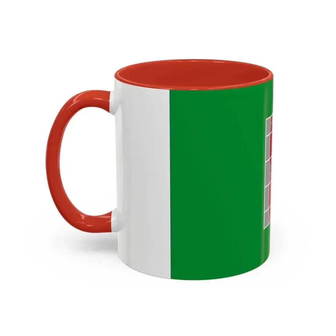 Flag of Umbria Italy - Accent Coffee Mug - Go Mug Yourself