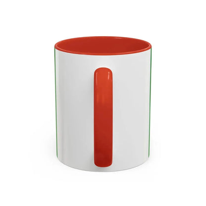 Flag of Umbria Italy - Accent Coffee Mug - Go Mug Yourself