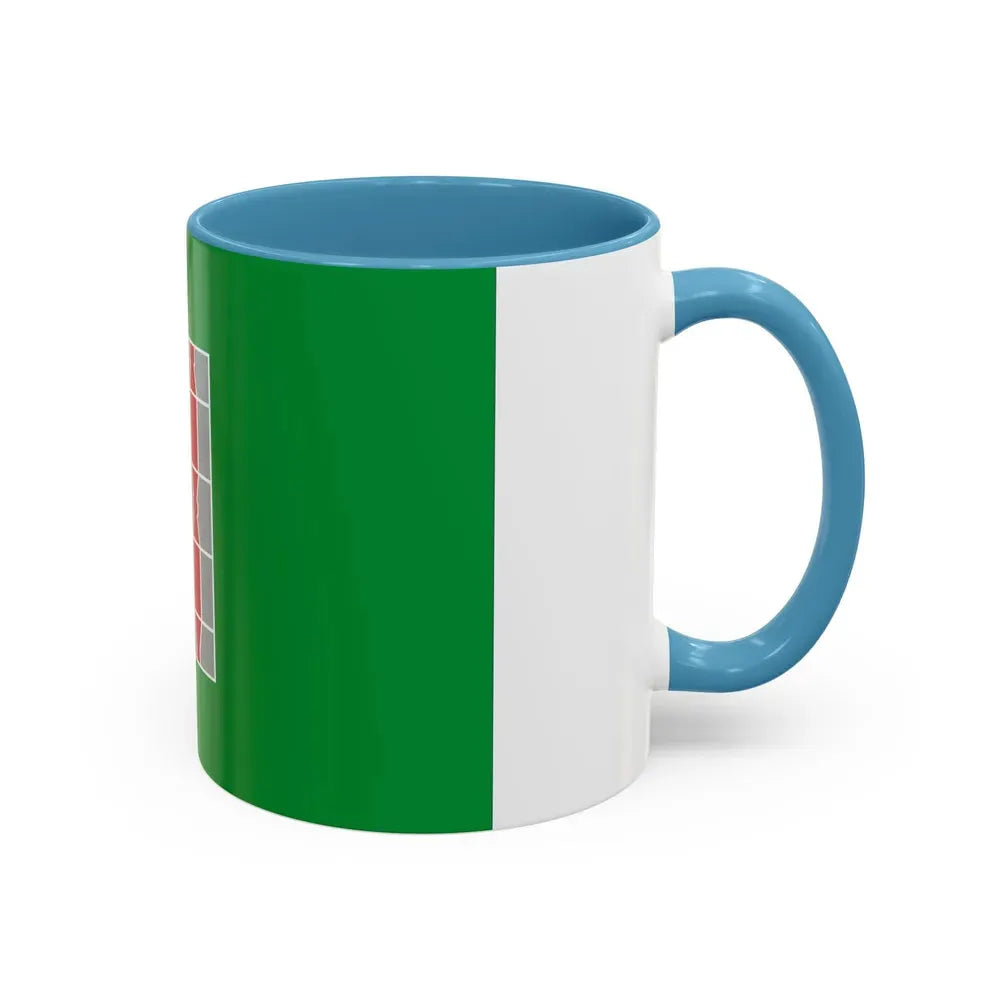 Flag of Umbria Italy - Accent Coffee Mug - Go Mug Yourself