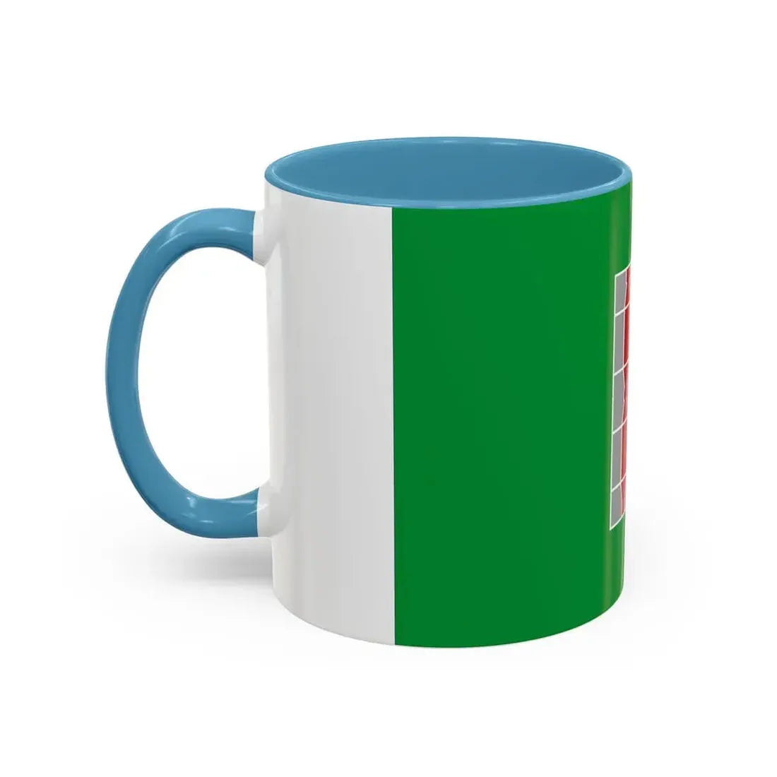 Flag of Umbria Italy - Accent Coffee Mug - Go Mug Yourself