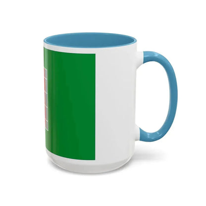 Flag of Umbria Italy - Accent Coffee Mug - Go Mug Yourself