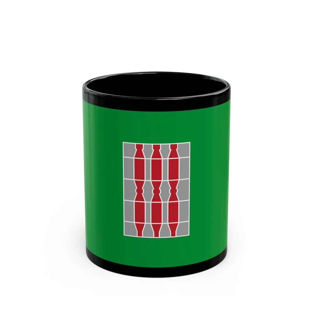 Flag of Umbria Italy - Black Coffee Mug-11oz-Go Mug Yourself