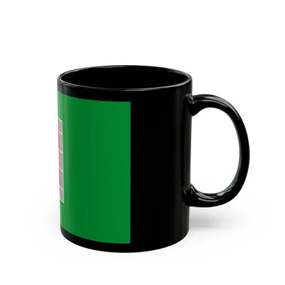 Flag of Umbria Italy - Black Coffee Mug-Go Mug Yourself