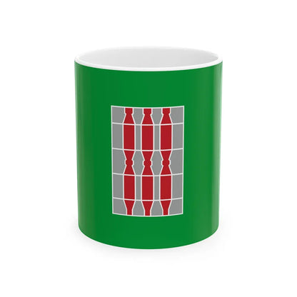 Flag of Umbria Italy - White Coffee Mug-11oz-Go Mug Yourself