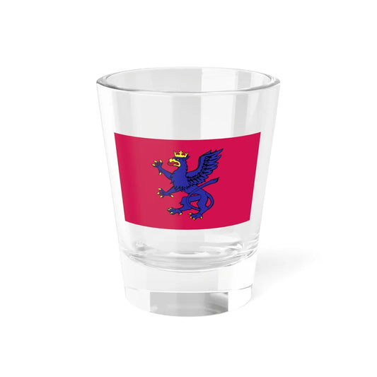 Flag of Umbria Lega Nord (Italy) Shot Glass 1.5oz 1.5oz - Go Mug Yourself