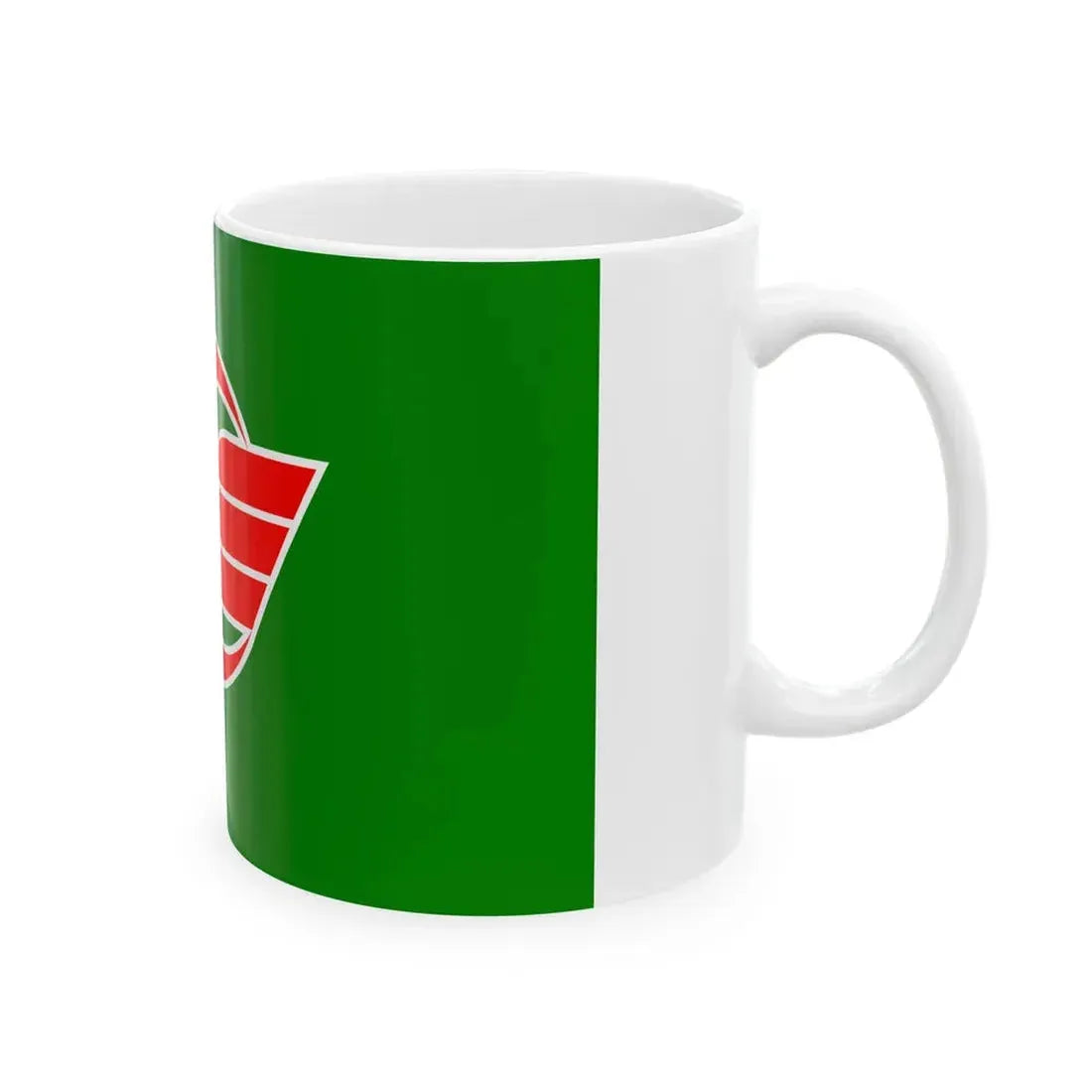 Flag of Umi Fukuoka (Japan) White Coffee Mug - Go Mug Yourself