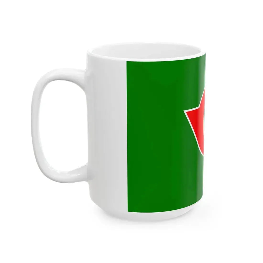 Flag of Umi Fukuoka (Japan) White Coffee Mug - Go Mug Yourself