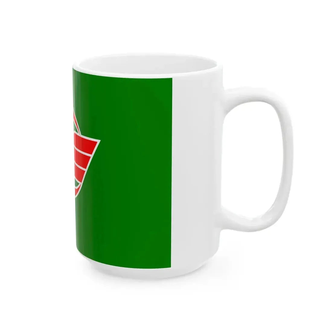 Flag of Umi Fukuoka (Japan) White Coffee Mug - Go Mug Yourself
