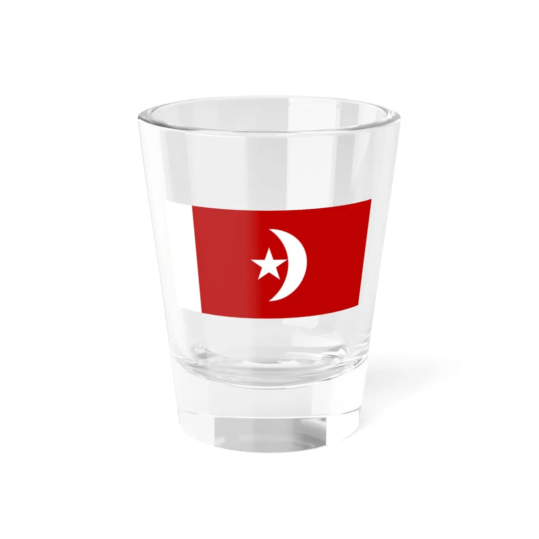 Flag of Umm al-Qaiwain (United Arab Emirates) Shot Glass 1.5oz 1.5oz - Go Mug Yourself