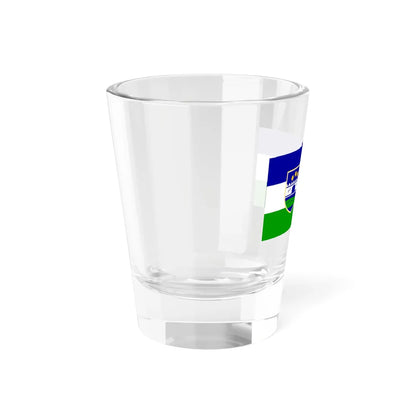 Flag of Una-Sana (Bosnia and Herzegovina) Shot Glass 1.5oz - Go Mug Yourself