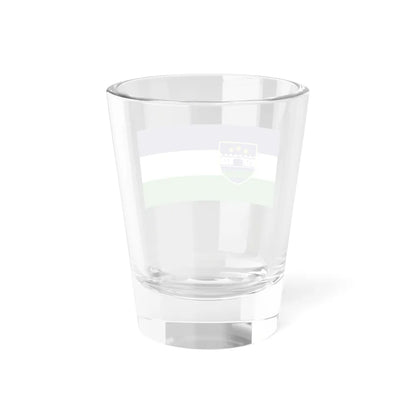 Flag of Una Sana Canton Bosnia and Herzegovina - Shot Glass 1.5oz - Go Mug Yourself