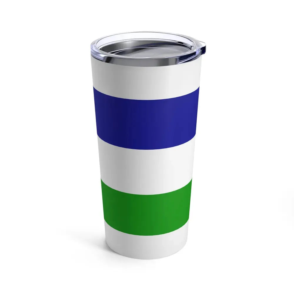 Flag of Una Sana Canton Bosnia and Herzegovina - Tumbler 20oz - Go Mug Yourself