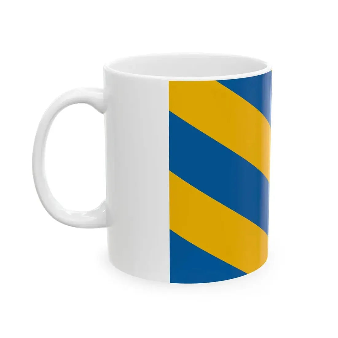 Flag of Ungvar 1941 (Hungary) White Coffee Mug - Go Mug Yourself