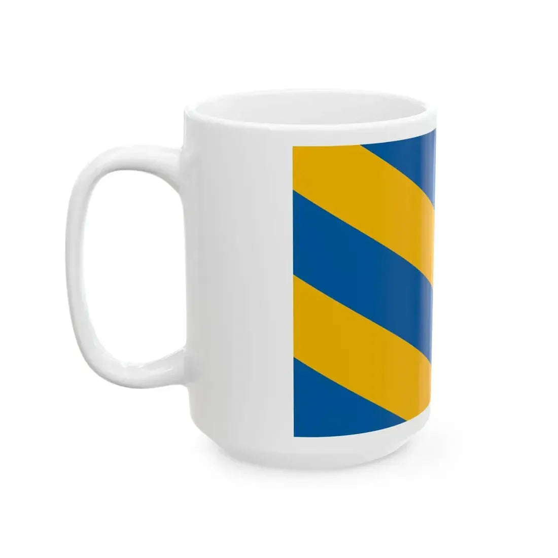 Flag of Ungvar 1941 (Hungary) White Coffee Mug - Go Mug Yourself
