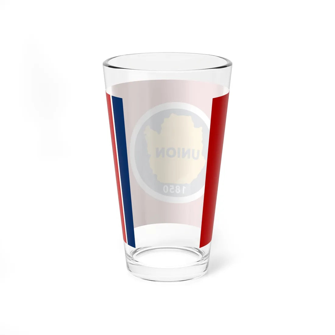 Flag of Union County Tennessee (United States) Pint Glass 16oz - Go Mug Yourself